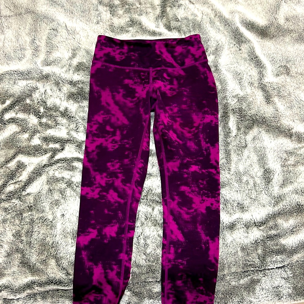 Lululemon crop wunder under leggings